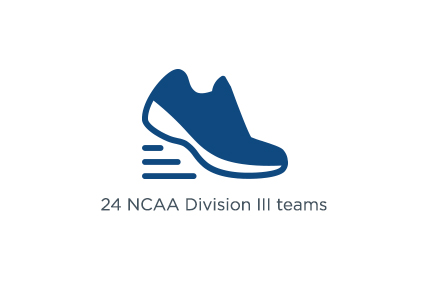 24 athletic teams